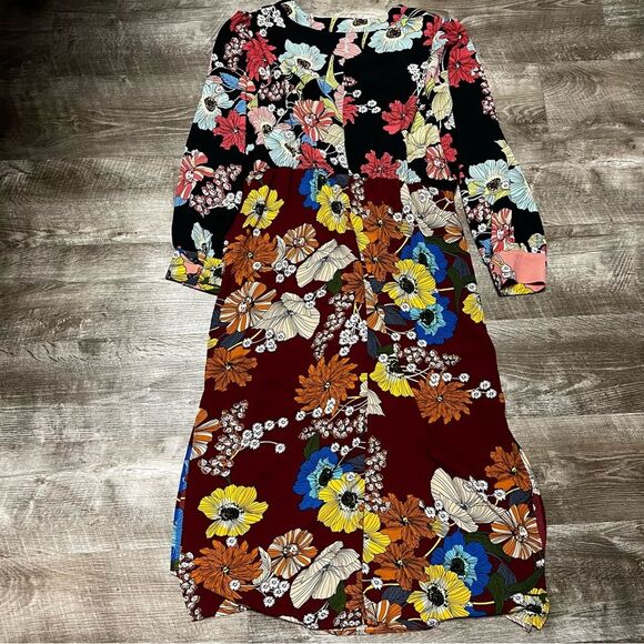 Shein Plus Size Long Floral Dress Size 3XL - Picture 9 of 11